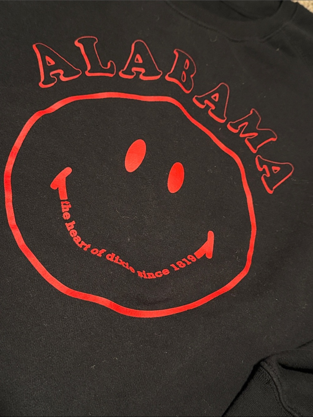 Alabama - the heart of Dixie since 1819 oversized sweatshirt - like new!